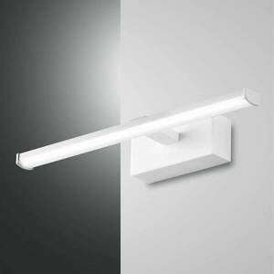 LED fali lámpa Nala, fehér, szélesség 30 cm kép