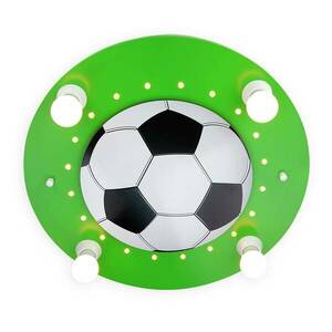 mennyezeti lámpa foci, négy égős sötétzöld-fehér kép