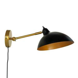 Dyberg Larsen Futura fali lámpa sárgaréz/fekete kép