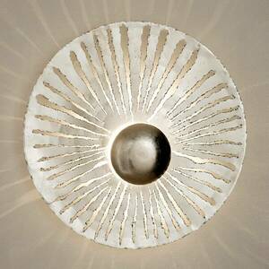 Pietro LED fali lámpa, kerek forma, ezüst kép