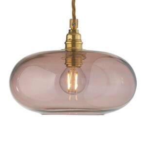 EBB & FLOW Horizon függő lámpa rozé-barna Ø 21 cm kép