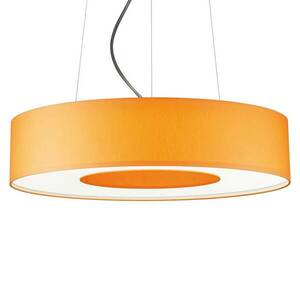 LED függő lámpa Donut szabályozható 34 W narancs kép