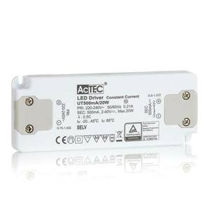 AcTEC Slim LED vezérlő CC 500mA, 20W kép