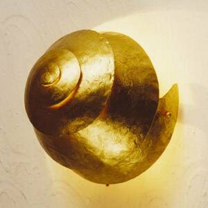 Fali lámpa Snail One arany kép