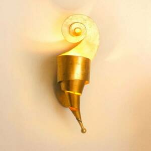 Művészi fali lámpa LINO arany kép