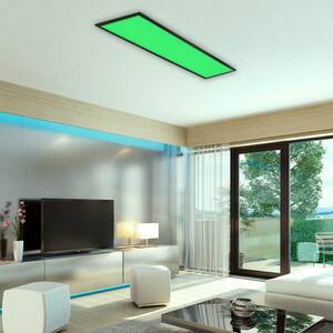 Színes LED panel, fényerőszabályozható, RGB, CCT, 100x25cm kép
