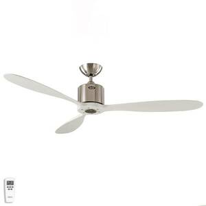 Aeroplan Eco mennyezeti ventilátor, króm, fehér kép
