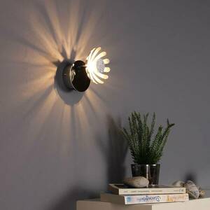 LED fali lámpa Bloom ezüst kép