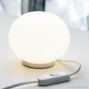 FLOS Glo-Ball Basic Zero - fehér asztali lámpa kép