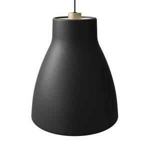 Függő lámpa Gong, Ø 32 cm, fekete kép