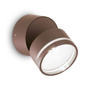 Ideal Lux Omega Round LED fali lámpa 4 000 K kávé kép
