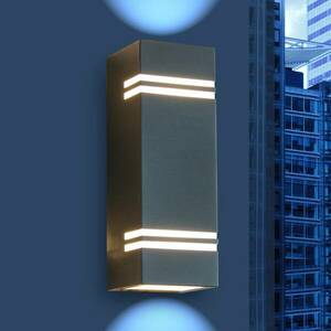 Modern LED kültéri fali fénycsíkok kép