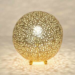 Asztali lámpa Lily Piccolo, Ø 33 cm, arany kép