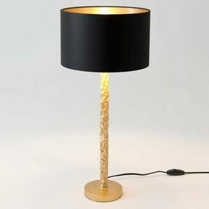 Cancelliere Rotonda asztali lámpa fekete/arany 57 cm kép