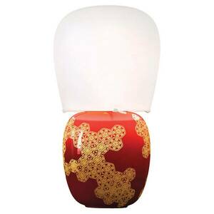 Kundalini Hive - kerámia asztali lámpa, piros kép