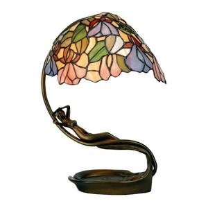 Kiváló asztali lámpa Eve Tiffany stílusban kép