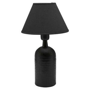 PR Home Riley asztali lámpa szövet ernyővel fekete kép