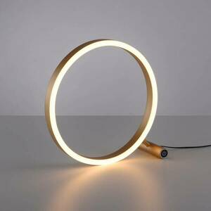 LED asztali lámpa Ritus, matt sárgaréz kép