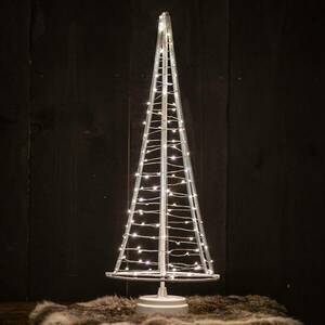 Santa's Tree fa, drót ezüst, magassága 51 cm kép