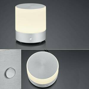 BANKAMP Button LED lámpa magassága 18, 5cm alu kép