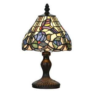 Asztali lámpa 5LL-6181 Tiffany stílusban, Ø 18 cm kép