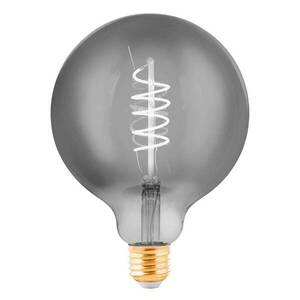 LED gömb lámpa E27 G125 4 W filament fekete-átl kép