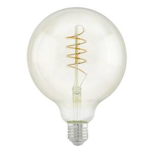 LED gömb lámpa E27 G125 4 W 2200 K filament kép