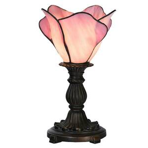 Asztali lámpa 5LL-6099 rózsaszín, Tiffany stílus kép
