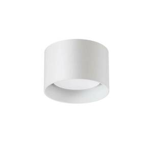 Ideal Lux lefelé irányuló lámpa Spike Round, fehér, alumínium, Ø 10 cm kép