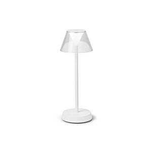 Ideal Lux Lolita LED terasz lámpa, akku fehér kép