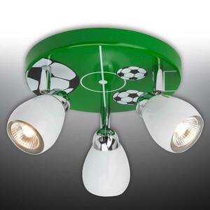LED mennyezeti lámpa Soccer, három égő kép