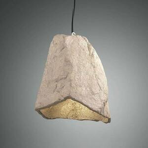 Rock függő lámpa kő megjelenéssel kép