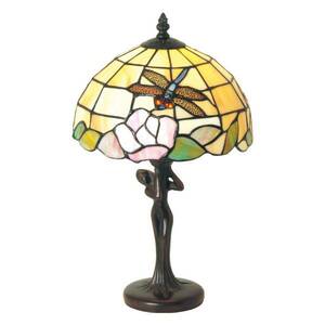 Sirin asztali lámpa Tiffany stílusban kép