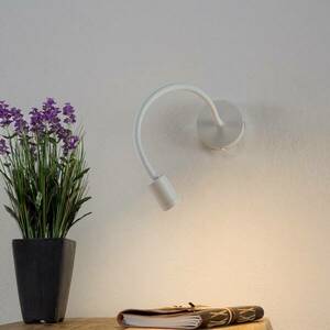 Flexibilis LED fali lámpa Focus, fehér kép