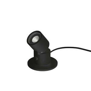 Egger Capri LED asztali lámpa spotlámpával, fekete kép