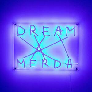 LED dekor fali világítás Dream-Merda, kék kép