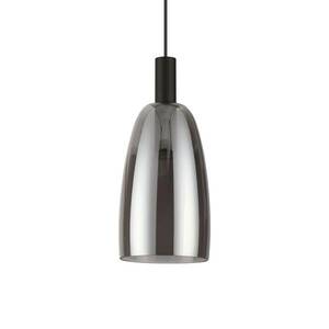 Ideal Lux Coco függő lámpa fekete-füstszürke Ø14cm kép