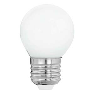 LED lámpa E27 G45 4W, meleg fehér, opálos, E27 G45 kép