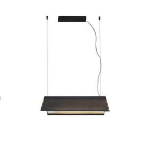 Ludovico Felületi LED-es függőlámpa, 60 cm, fekete kép
