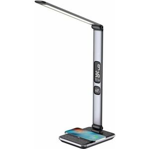 LED IMMAX Heron 2 Asztali lámpa Qi vezeték nélküli töltéssel és USB-vel kép
