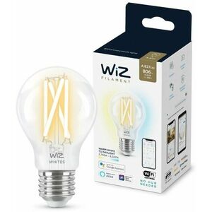 WiZ Tunable White 60 W E27 A60 Filament kép