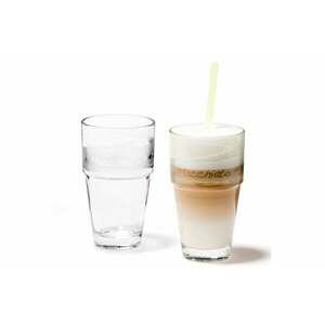LEONARDO SOLO pohár szett 2részes latte macchiatós, szatin kép