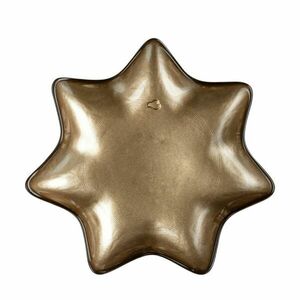 LEONARDO CANDELA csillag alakú tányér 15cm, arany kép