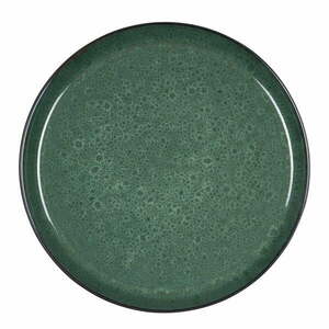 Sötétzöld agyagkerámia tányér ø 27 cm – Bitz kép