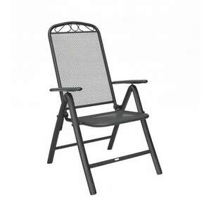 ROJAPLAST ZWMC-38 fém összecsukható kerti szék - fekete kép