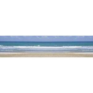 Hullámos tengerpart, konyhai matrica hátfal, 260 cm kép