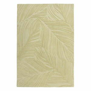 Zöld gyapjú szőnyeg 200x290 cm Lino Leaf – Flair Rugs kép