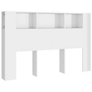 vidaXL magasfényű fehér áthidaló szekrény 160 x 18, 5x 104, 5 cm kép