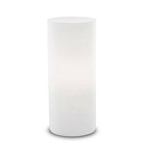 Edo asztali lámpa fehér üvegből, magassága 23 cm kép