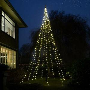 LED karácsonyfa pólus nélkül, 480 LED 800cm kép